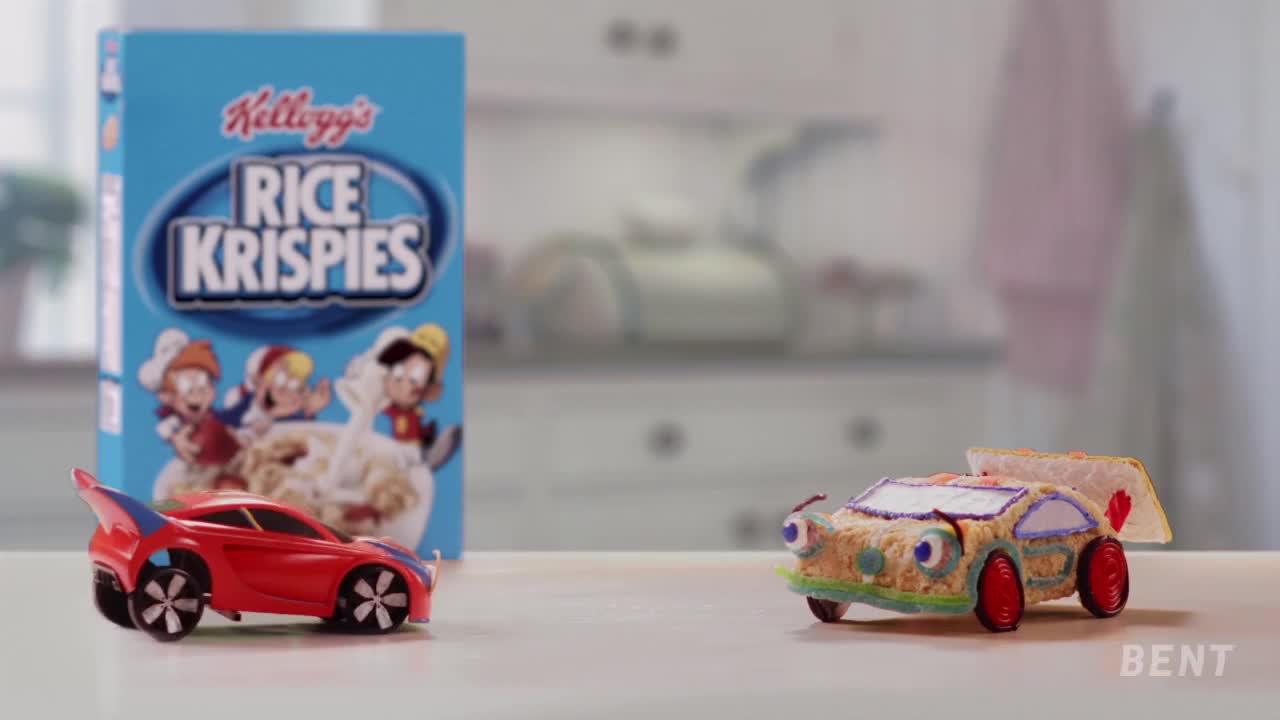 bent | kellogg"s rice krispies "car-tton candy"