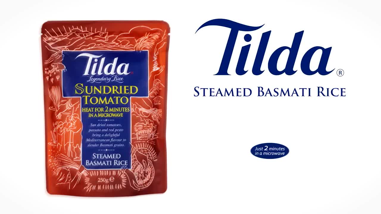 tilda basmati (steamed) rice 35" tvc