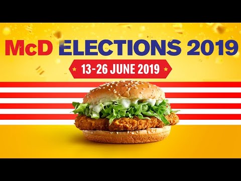McD Election 2019 - McChicken Speech