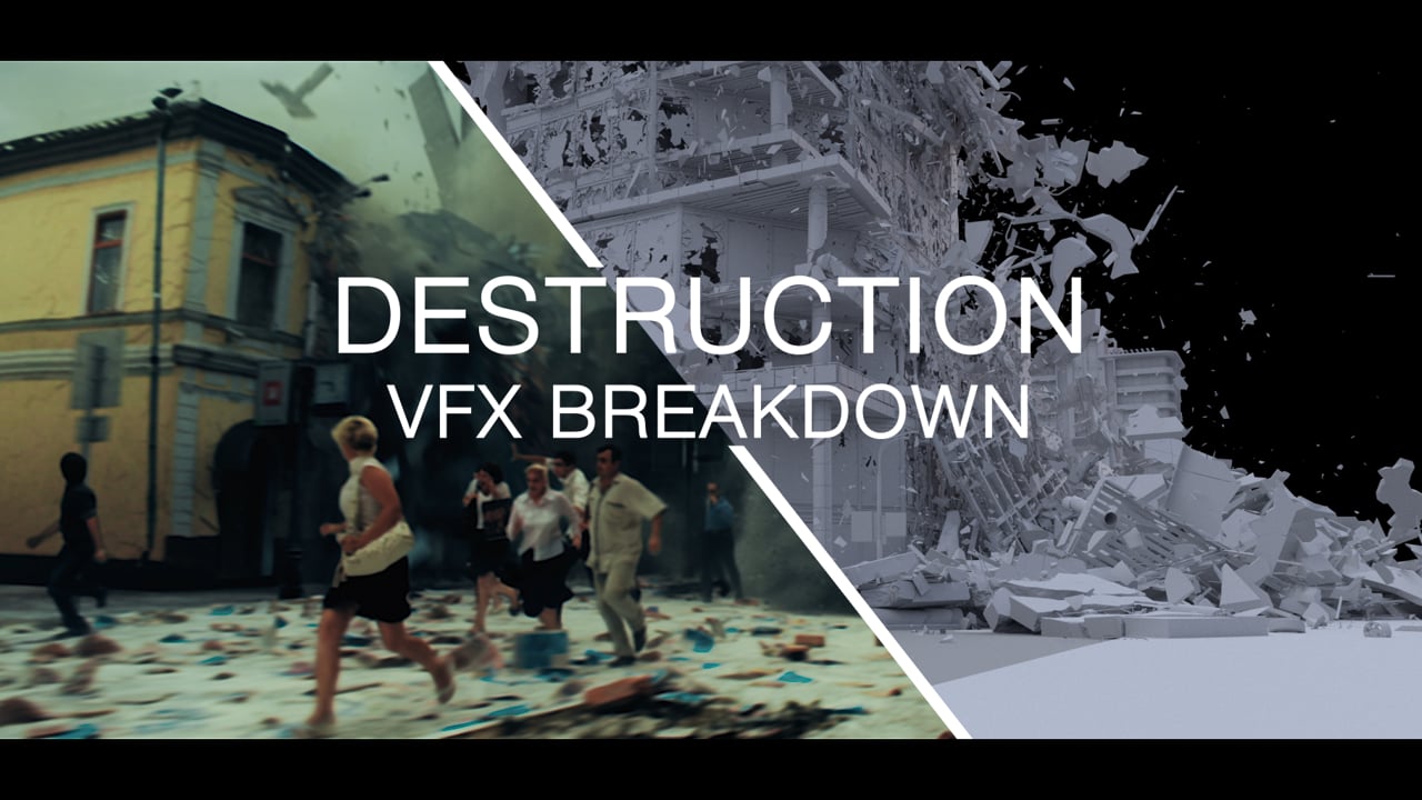 "Aiens" - Destruction VFX breakdown.