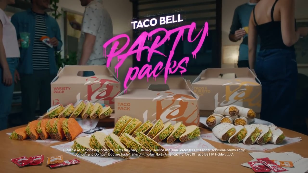 Taco ReBELLion – Party Packs (Commercial) - Taco Bell