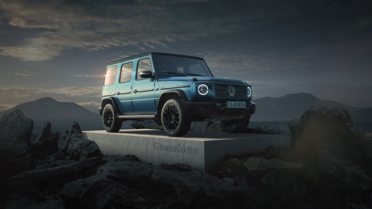 Mercedes-Benz: G Manufaktur / Dazzle VFX Edit