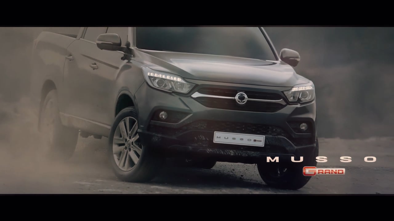 ssangyong musso grand tvc