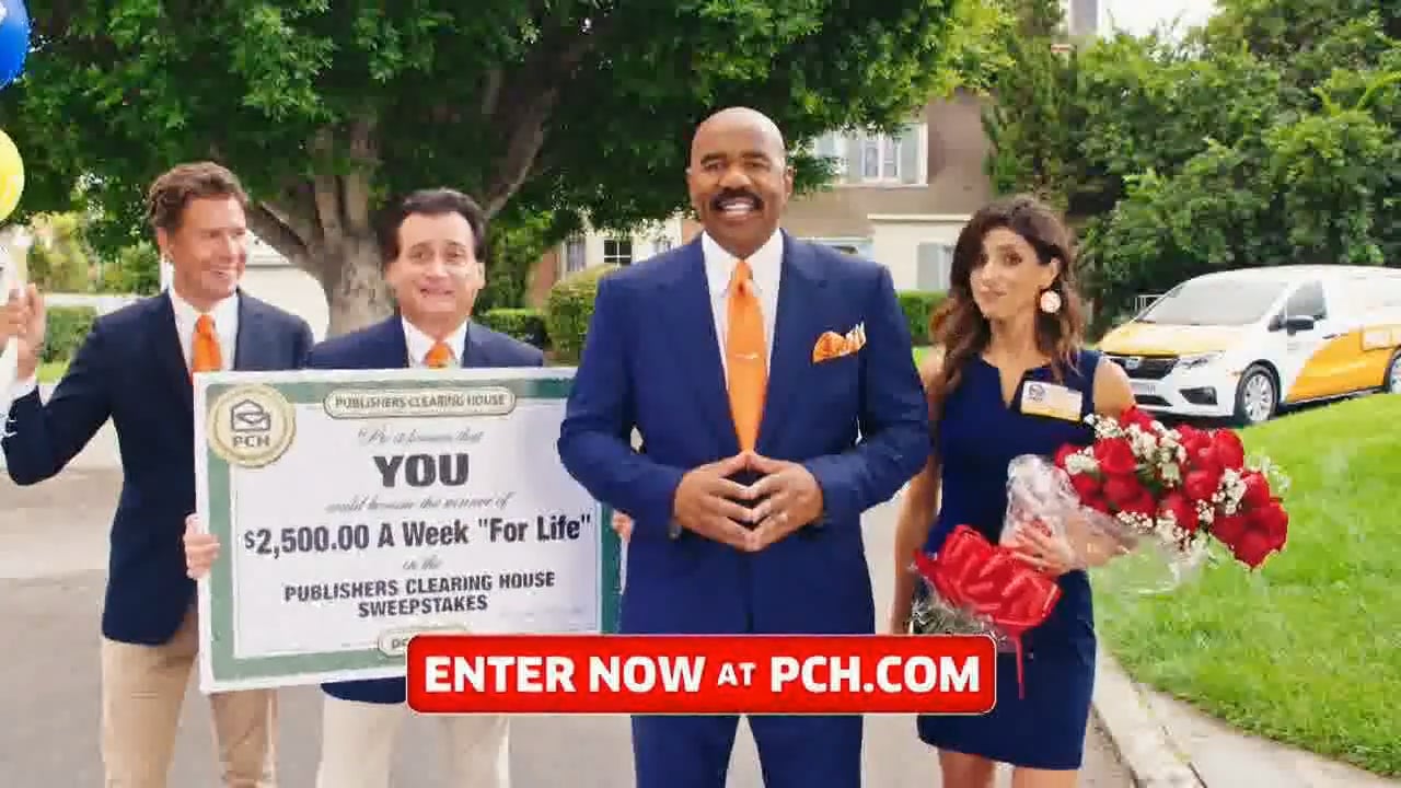 Publishers-Clearing-House-TV-Commercial----2-500-a-Week--Listen-Folks--Featuring-Steve-Harvey---iSpot-tv-mp4