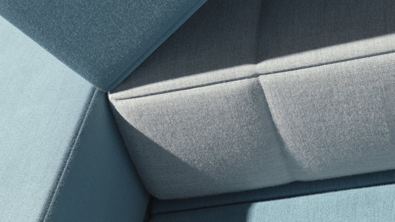 Voxel Sofa by Bjarke Ingels Group
