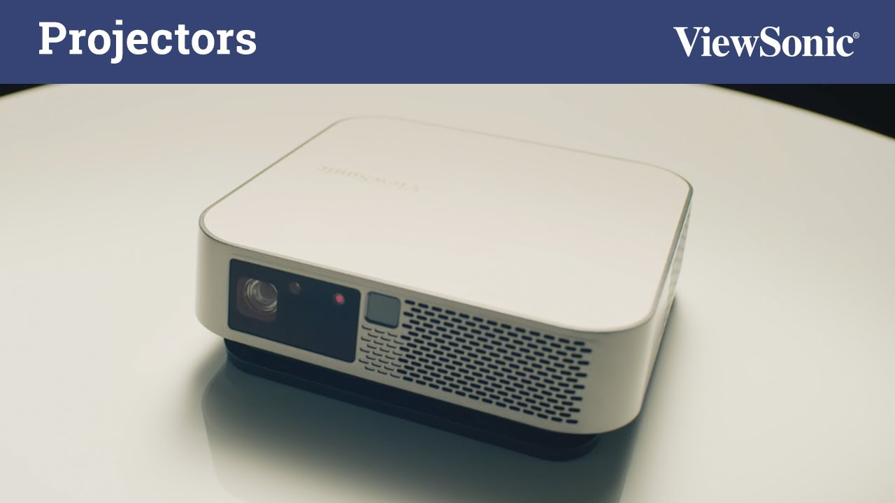 The ViewSonic M2e Portable Smart Projector