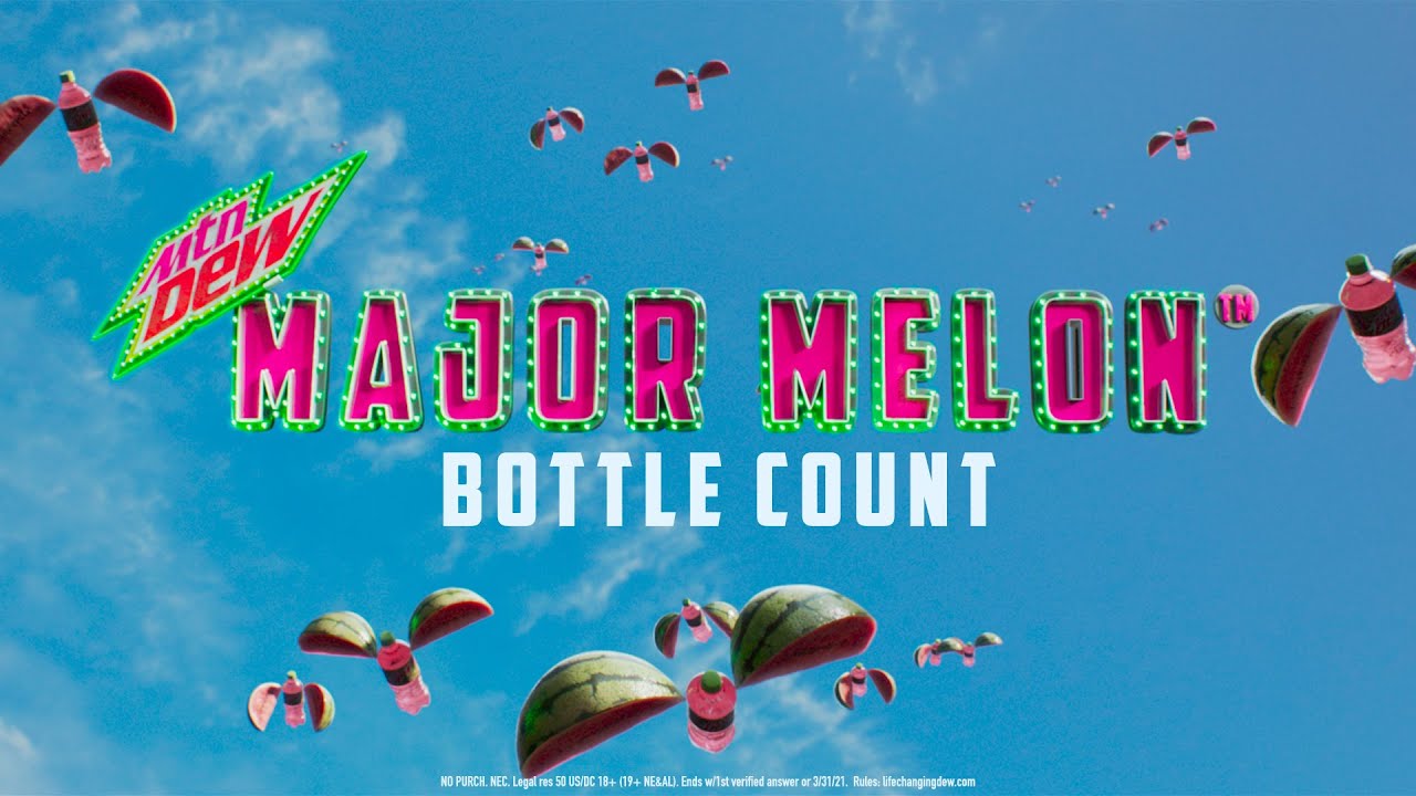 WIN $1MILLION! | 2021 “MTN DEW MAJOR MELON Bottle Count” w/ John Cena