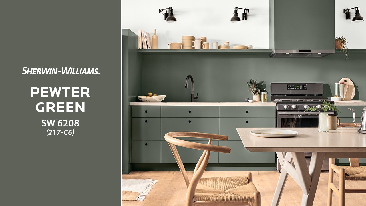 December 2020 Color of the Month: Pewter Green - Sherwin-Williams