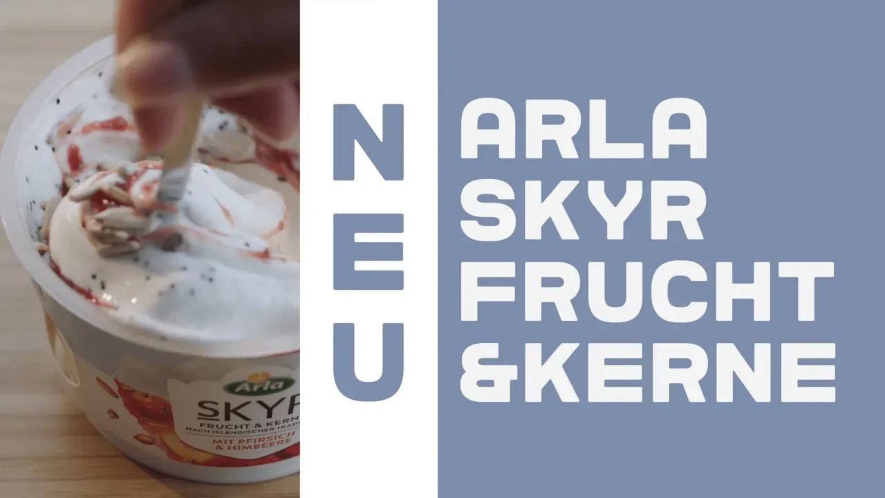 Jetzt neu: Arla® Skyr Frucht & Kerne | TV-Spot 2019