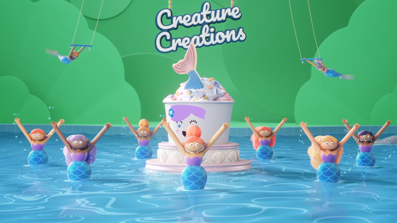 Baskin Robbins Creature Creations Mermaids