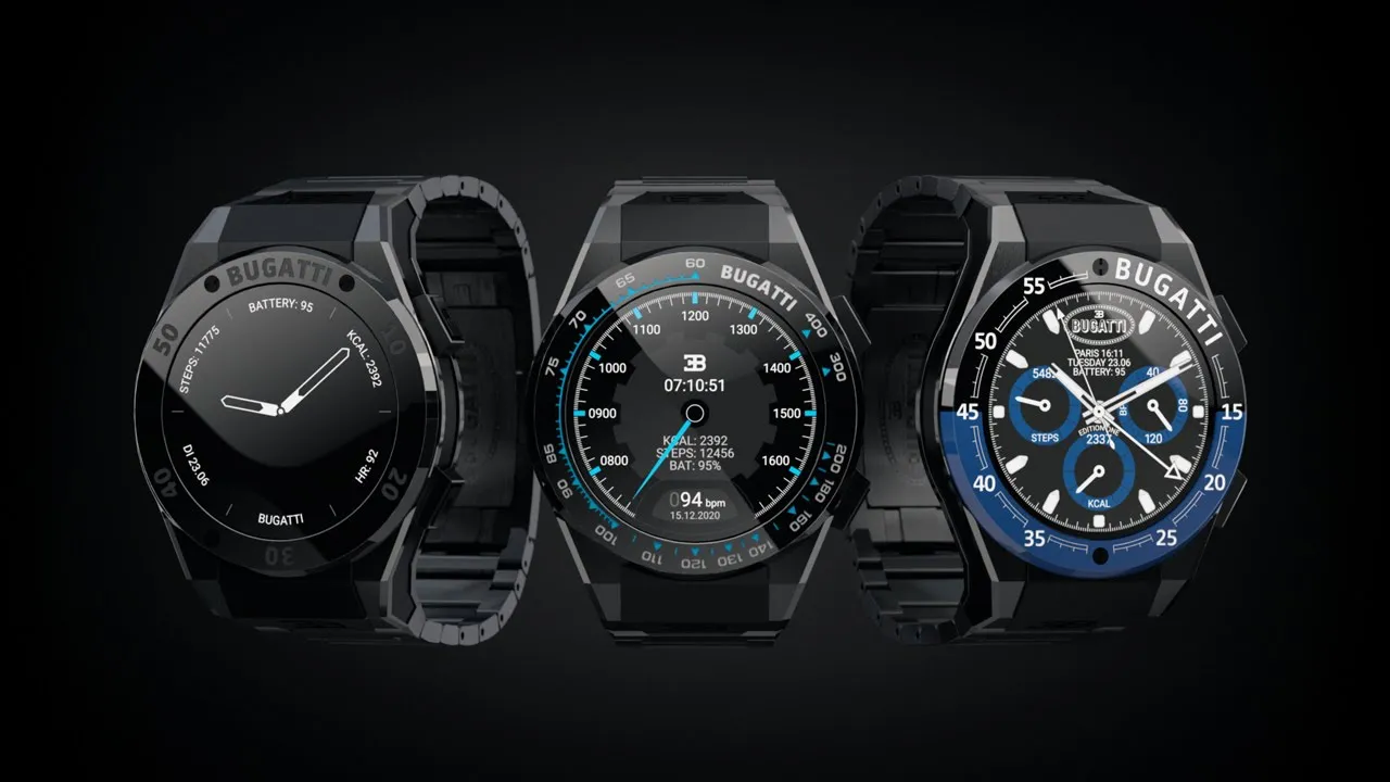 A True Piece of Technology: Introducing the BUGATTI Smartwatch by VIITA