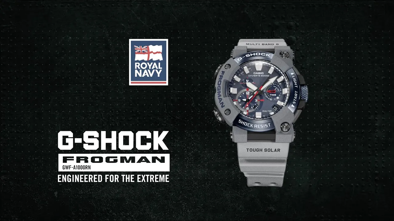 G-SHOCK x Royal Navy Official Collaboration