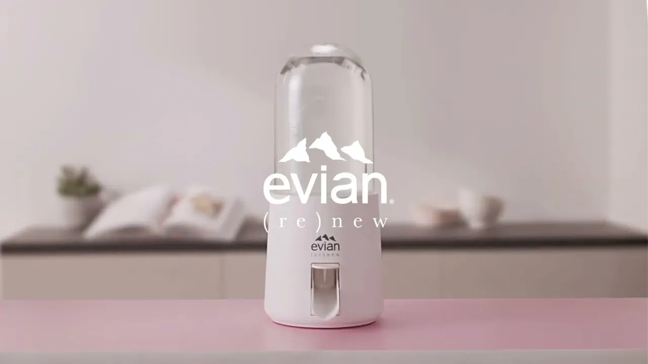 evian (re)new – 4 steps to set it up