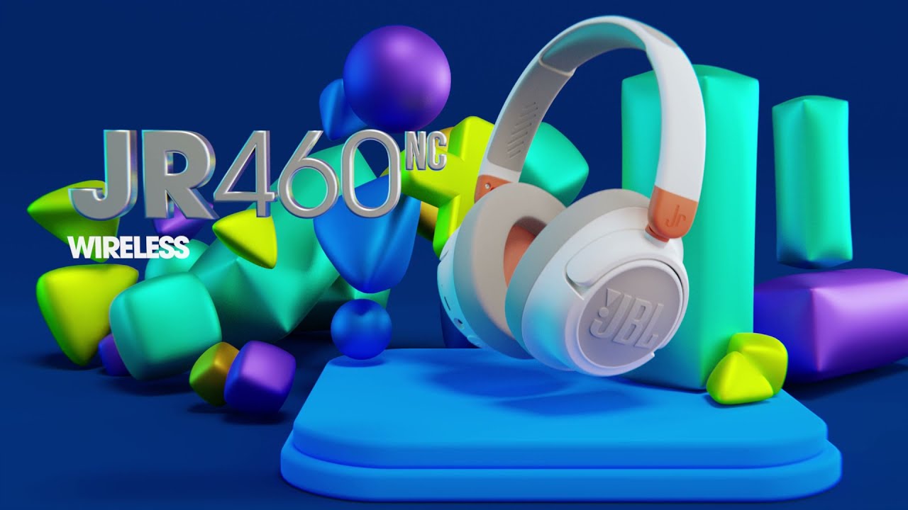 JBL | JR460NC | Wireless Over-Ear Noise Cancelling Kids Headphones