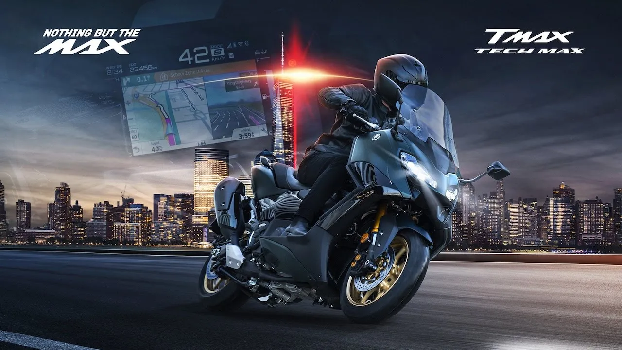 2022 Yamaha TMAX and TMAX Tech MAX - Straight to the MAX