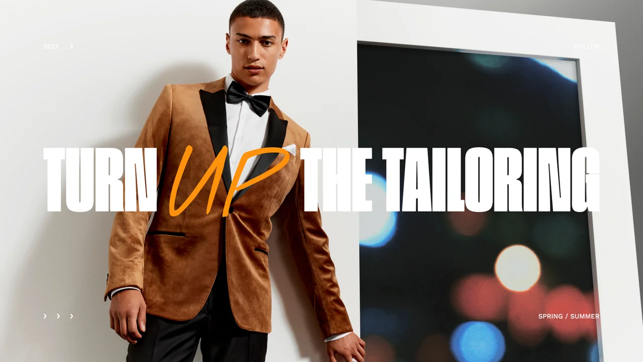 POLITIX – TURN UP THE TAILORING Campaign SS22