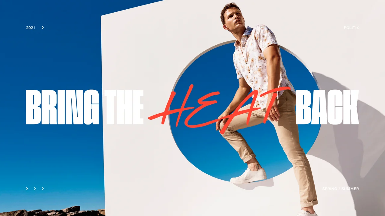 POLITIX – BRING THE HEAT BACK Campaign SS22