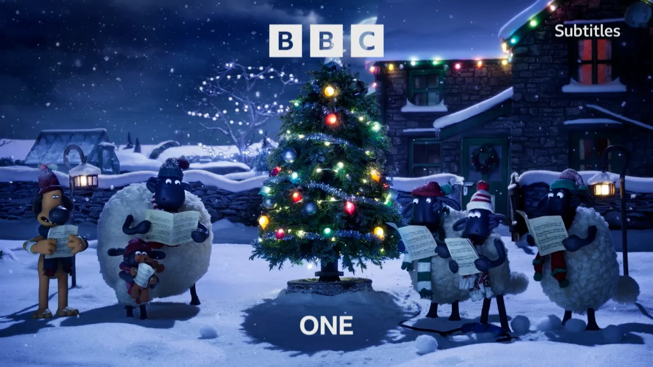 BBC ONE Christmas Idents (Night)