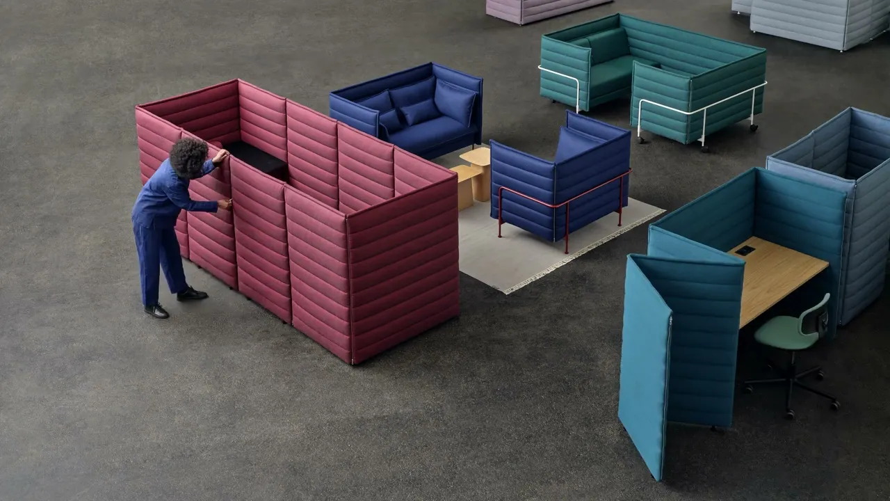 Discover the updated Alcove collection | Designed by Ronan & Erwan Bouroullec for Vitra
