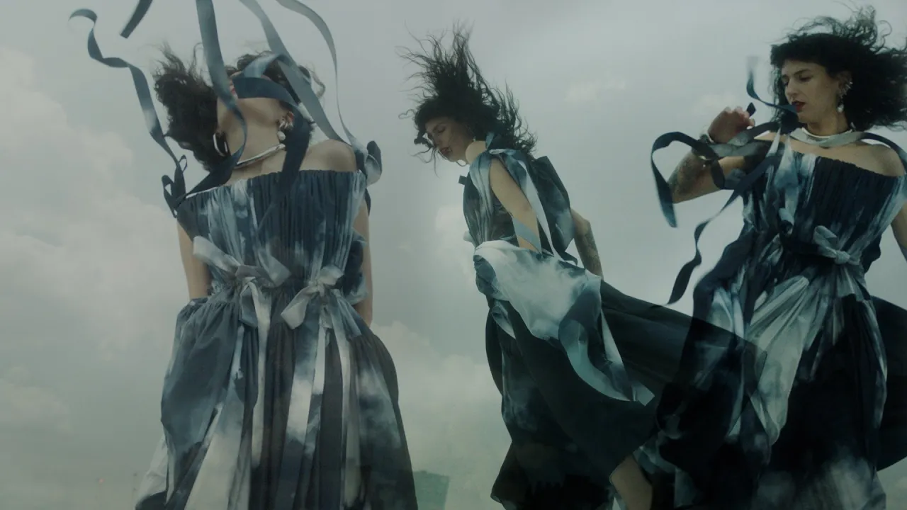 Storm Chasing | Alexander McQueen Spring/Summer 2022 collection film by Sophie Muller.