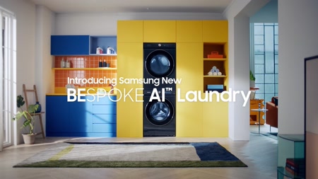 SAMSUNG Bespoke:Bespoke Ultra Capacity AI Front Load Washer and Electric Dryer