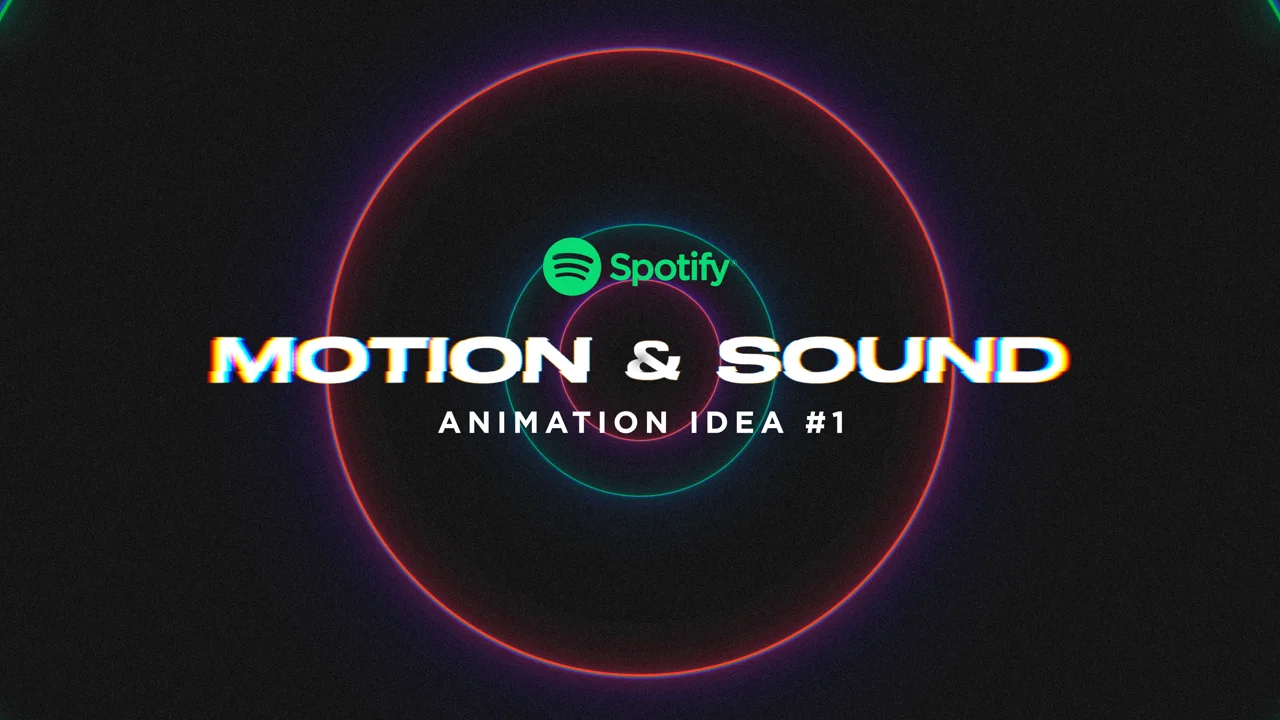 Spotify - Motion & Sound #1