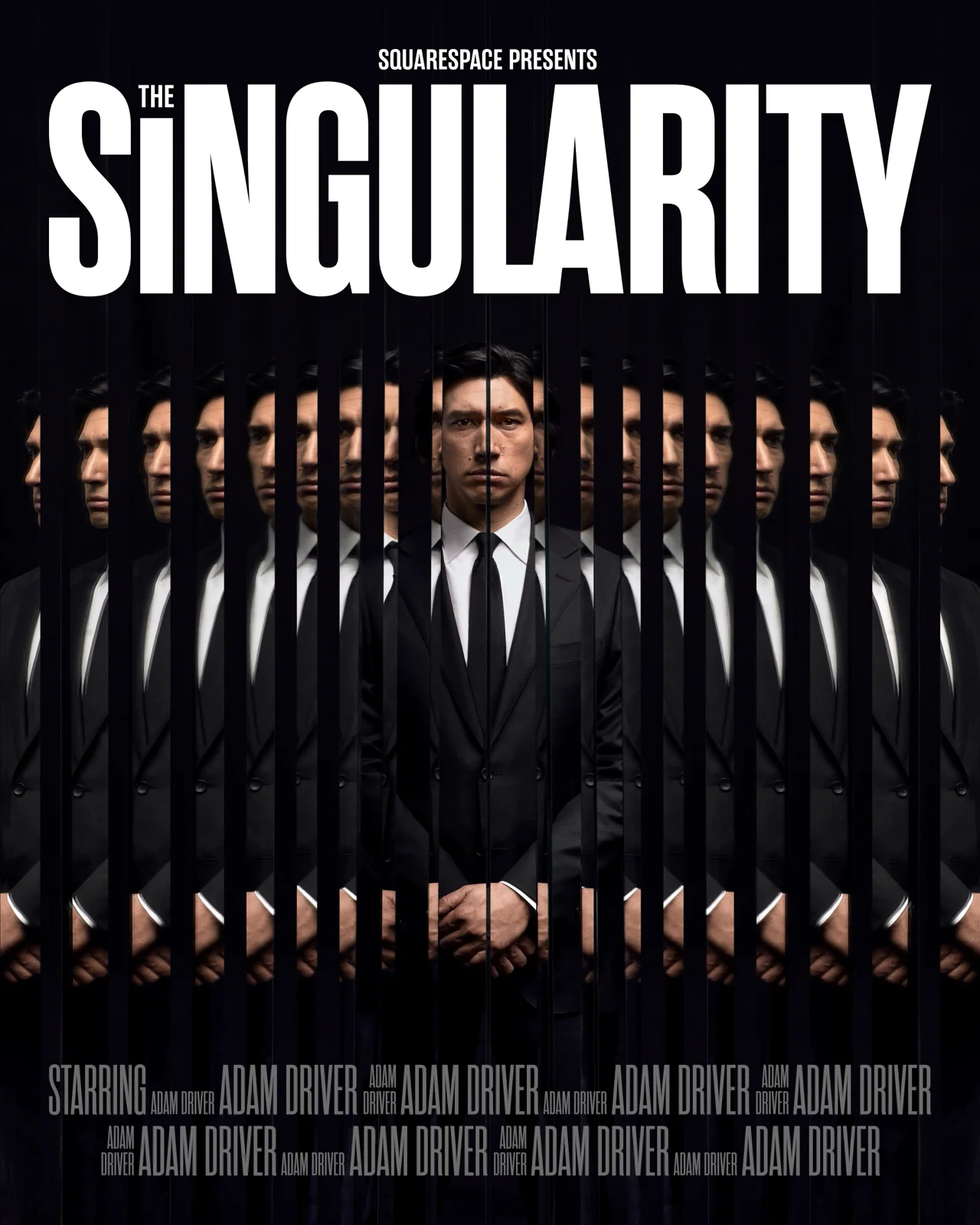 Squarespace — The Singularity Starring Adam Driver (Super Bowl 2023) • Mirrors • 15s • 4x5