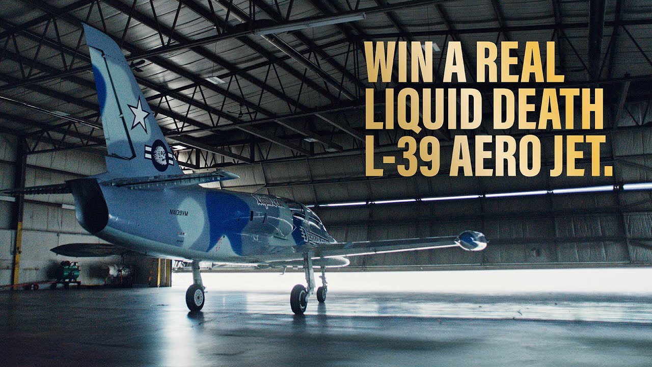 Liquid Death Is Giving Away A Real Jet