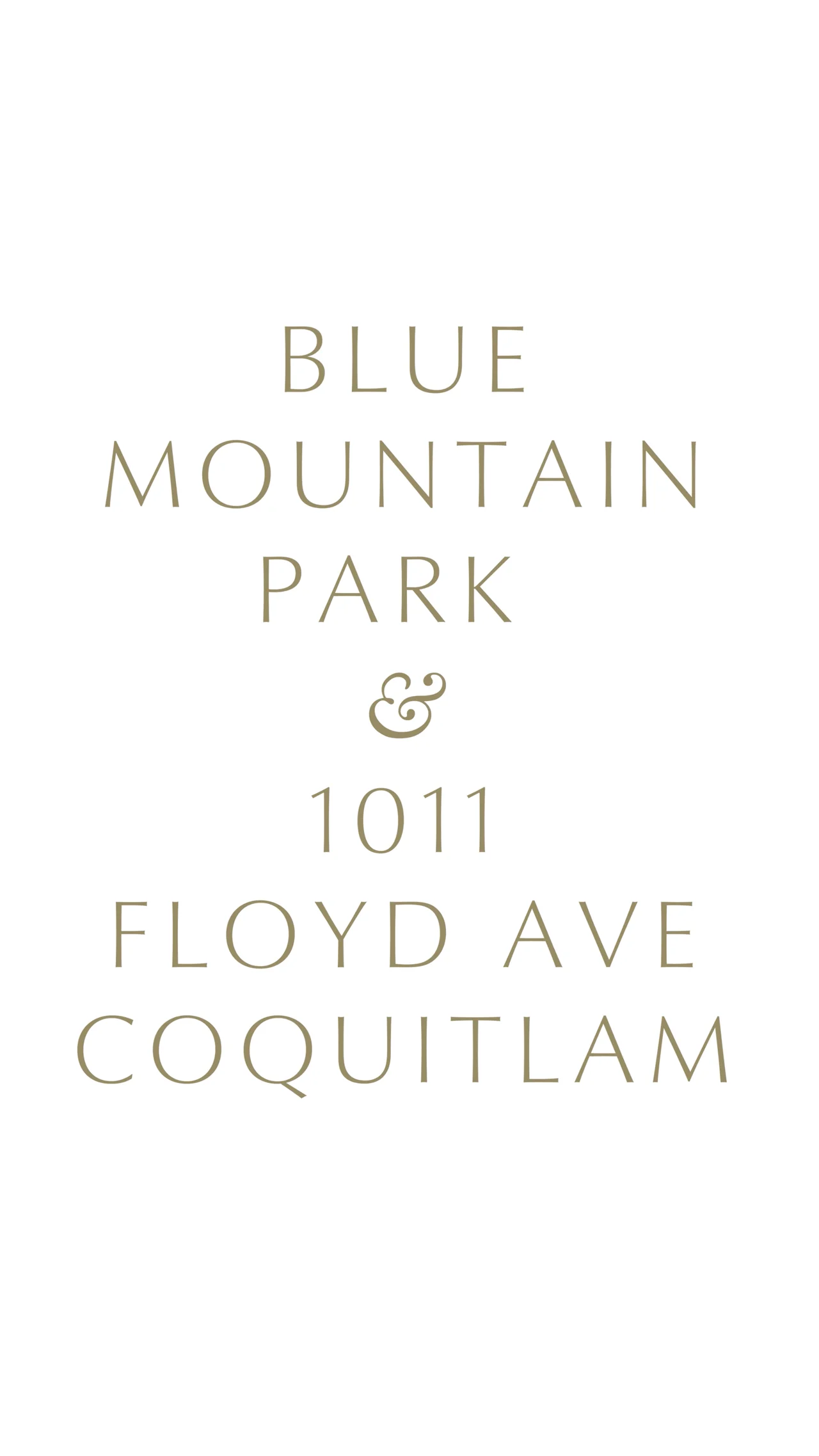 1011 Floyd Ave & Blue Mountain Park