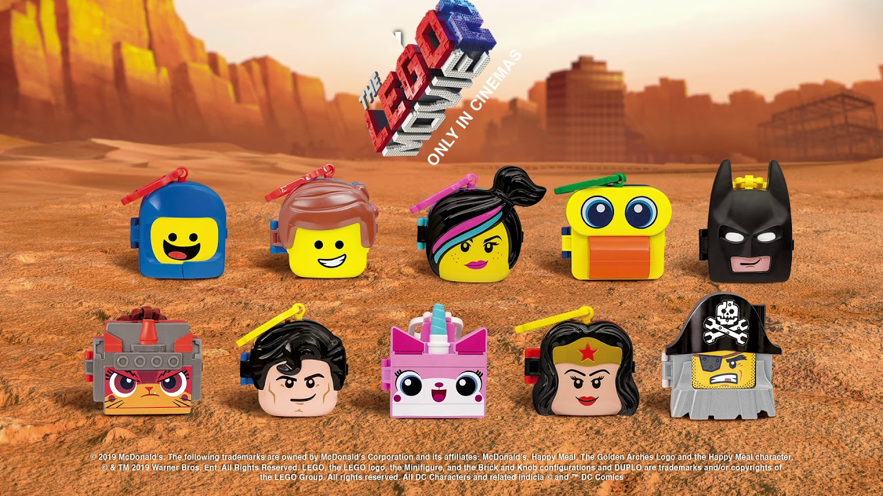 Happy meal best sale lego 2019