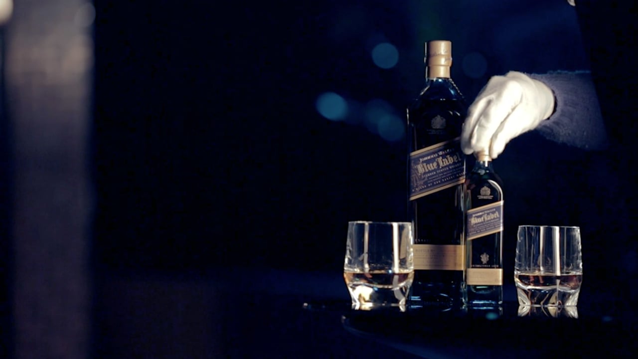 johnnie walker blue label - making of