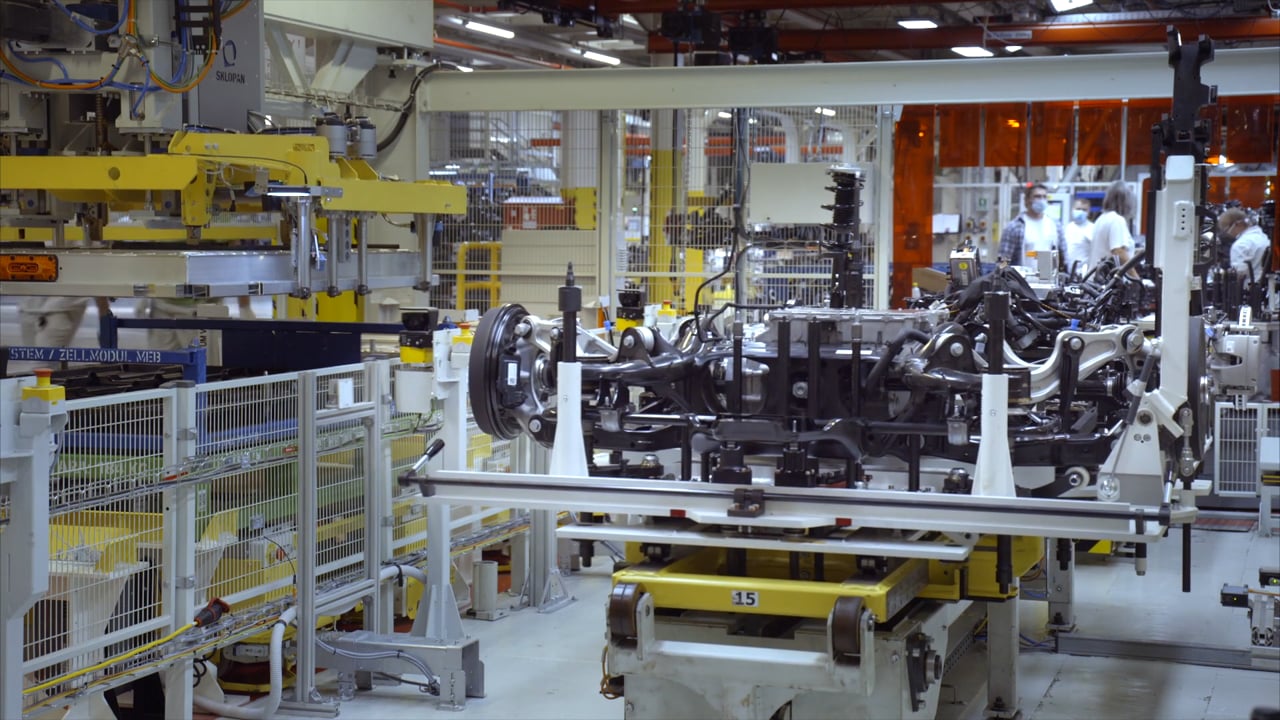 Video footage: ŠKODA AUTO launches production of the ENYAQ iV