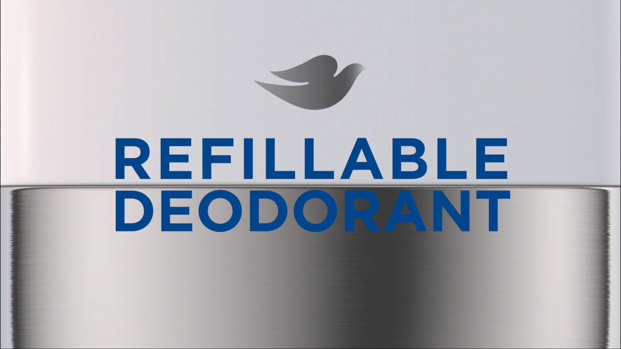 Dove | Refillable Deodorant cares for your skin and the planet