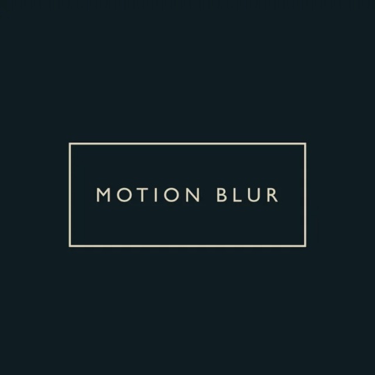 Motion Blur