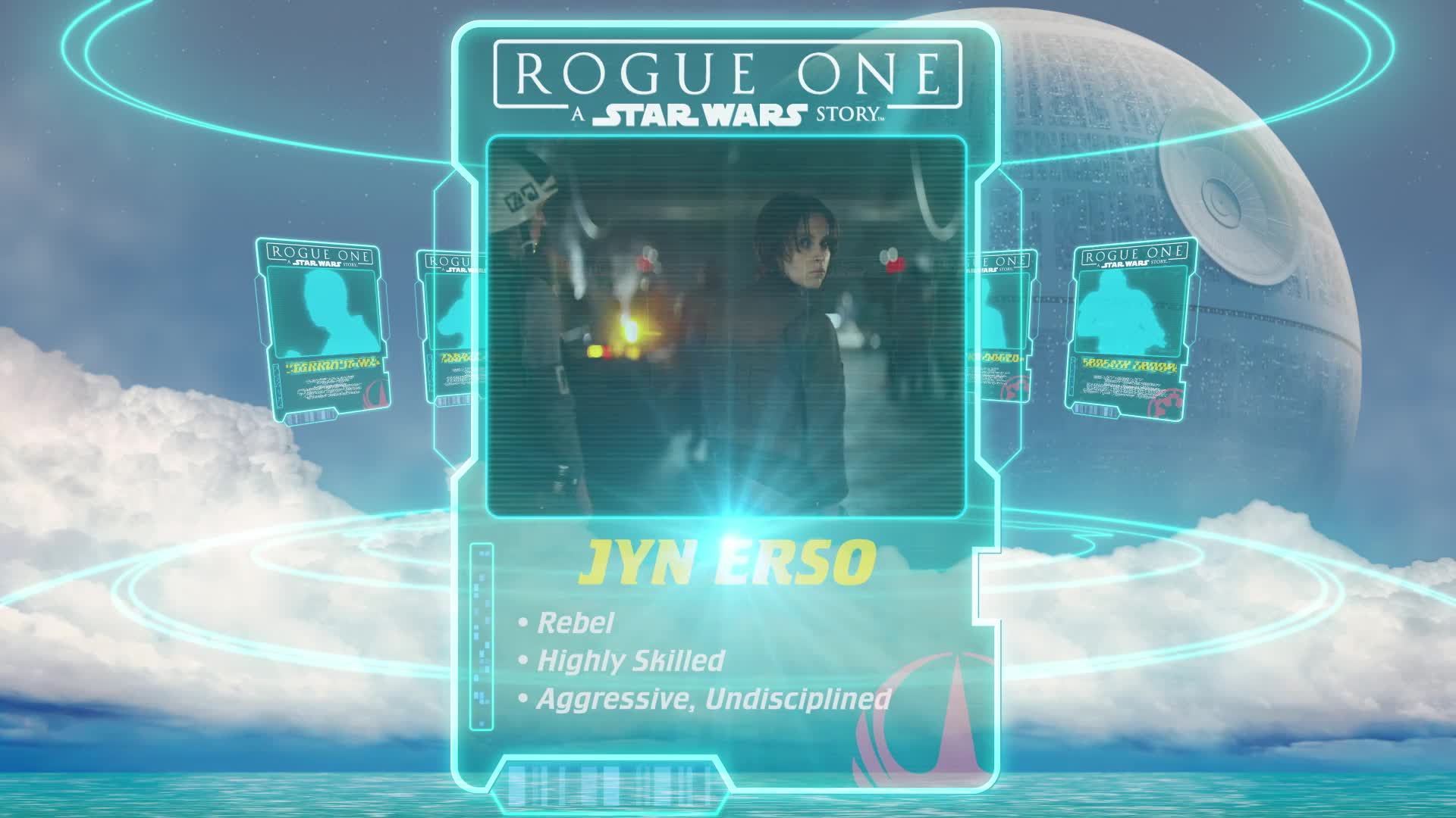 ROGUE ONE STAR CARDS - Jyn Erso