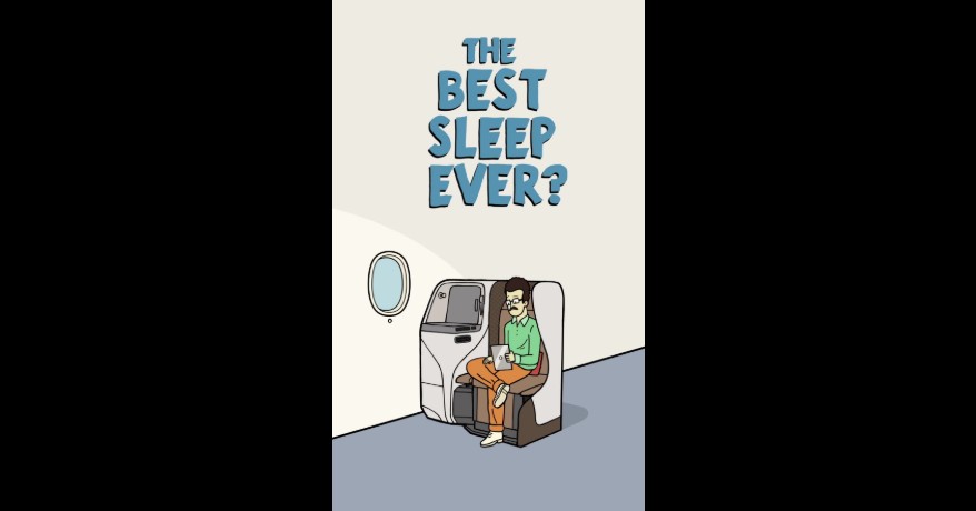 新加坡航空 Singapore Airlines - 竖屏广告 - The Best Sleep Ever