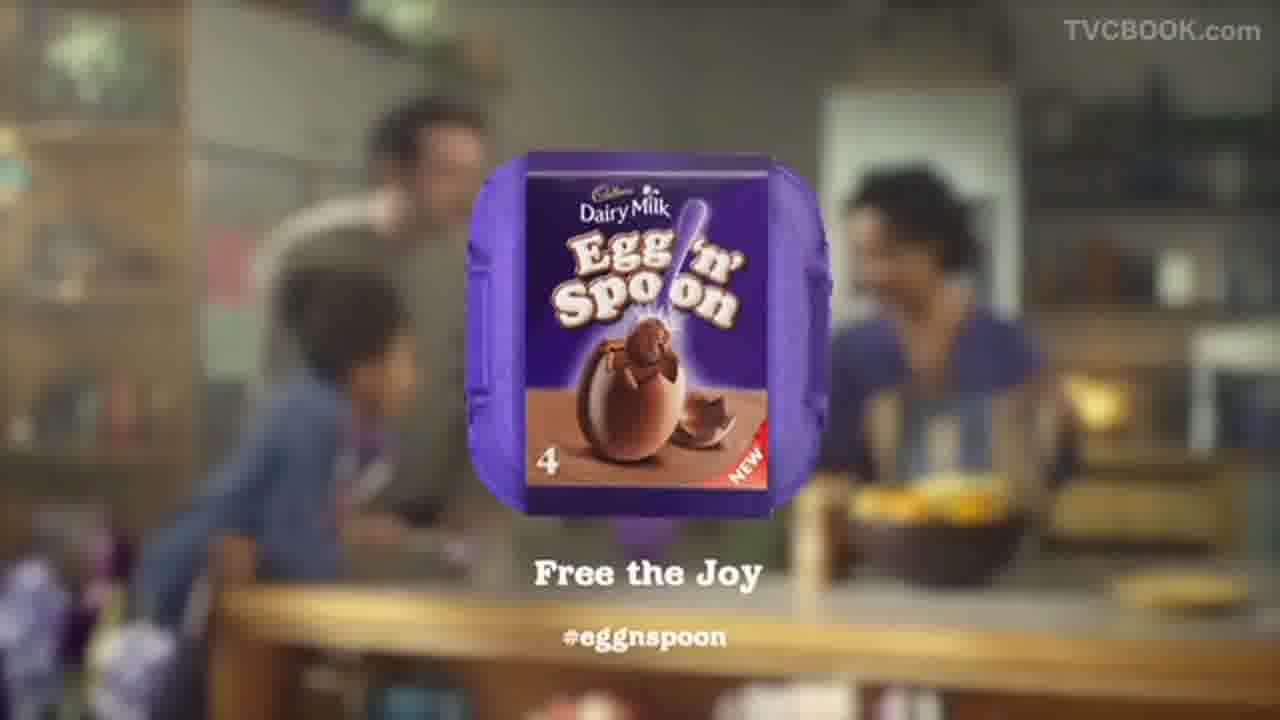 Cadbury's Shake Egg and Spoon