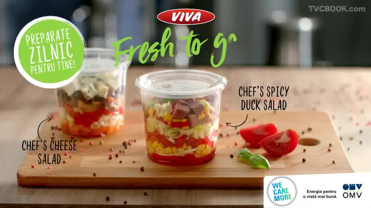 OMV VIVA Fresh-to-go Salad. Director: Max Lemnij