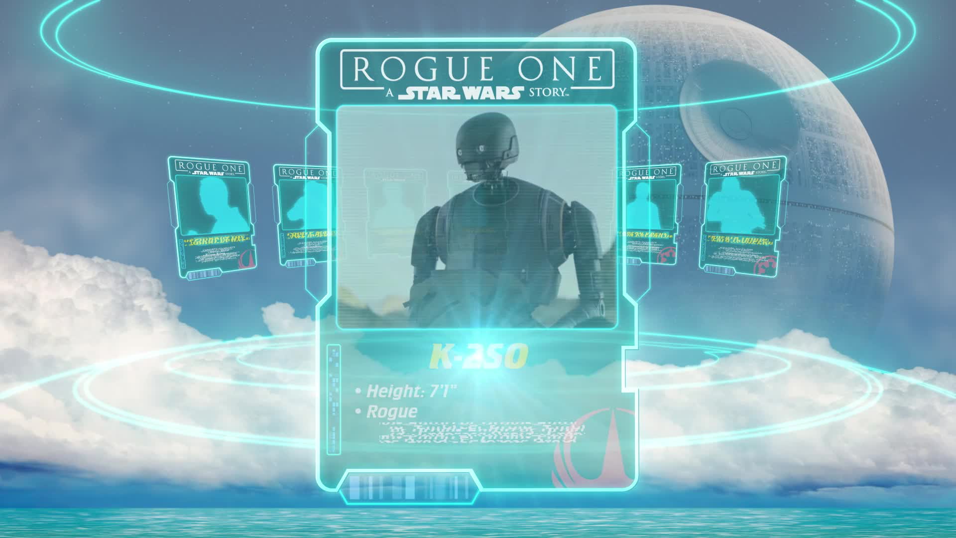 ROGUE ONE STAR CARDS - K-2S0