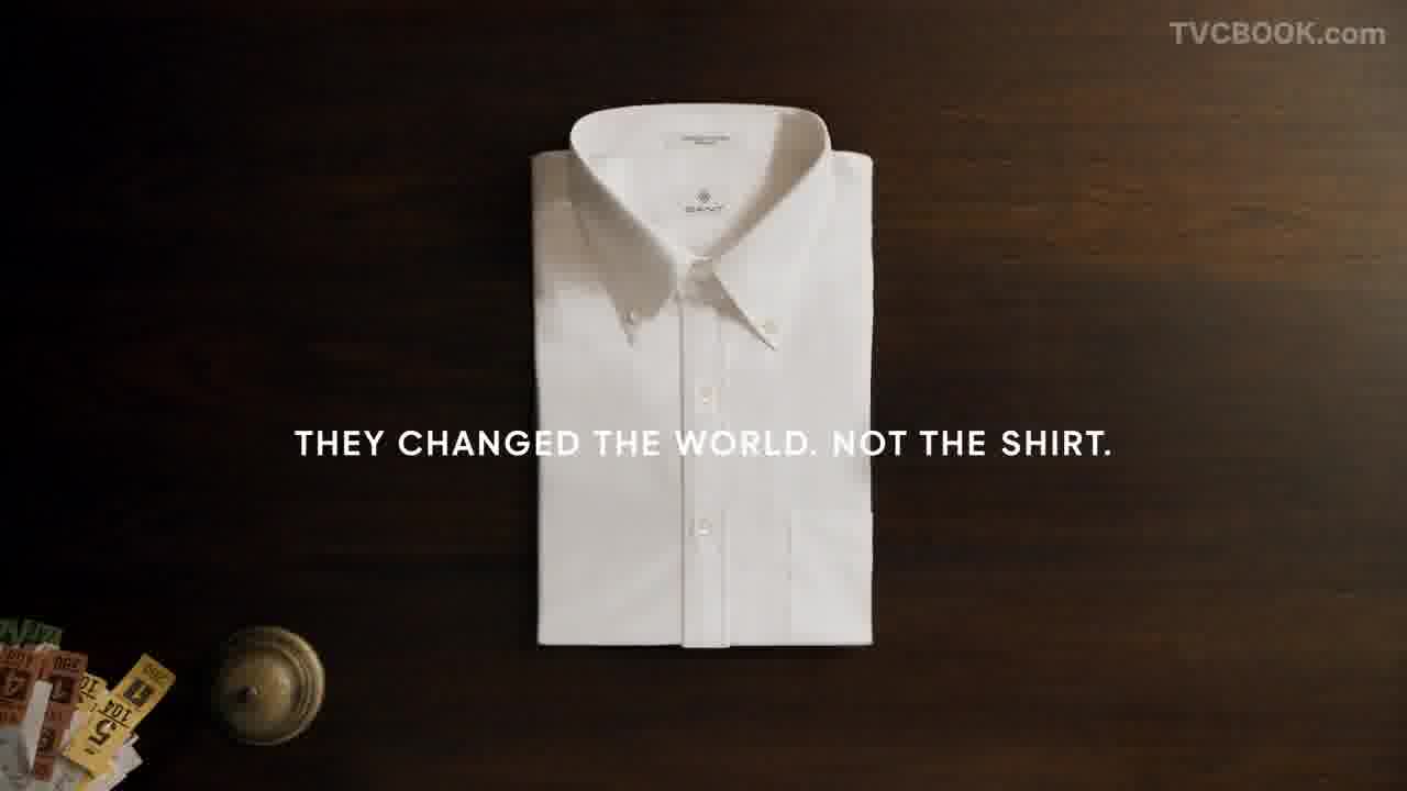 They changed the world. Not the shirt - Gant