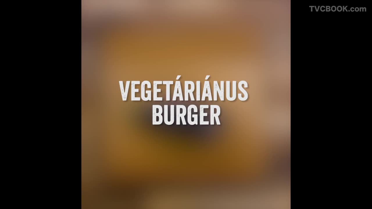 étel recept: Vegetáriánus burger