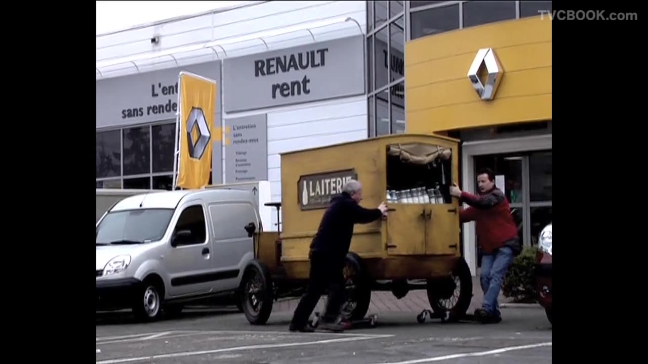 Making off Renault 'The Milkman' shot by Xavier Mairesse-220983250