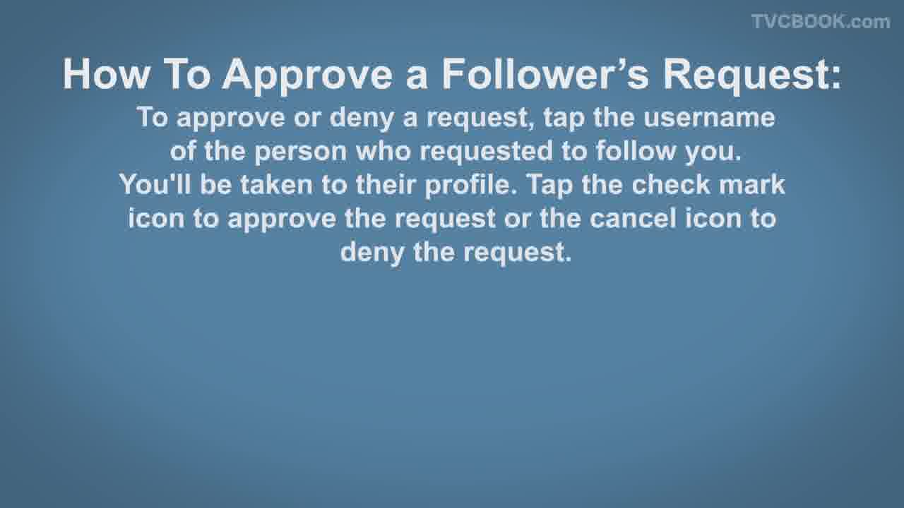 How To Approve a Followers Request On Instagram Instagram Tip #28