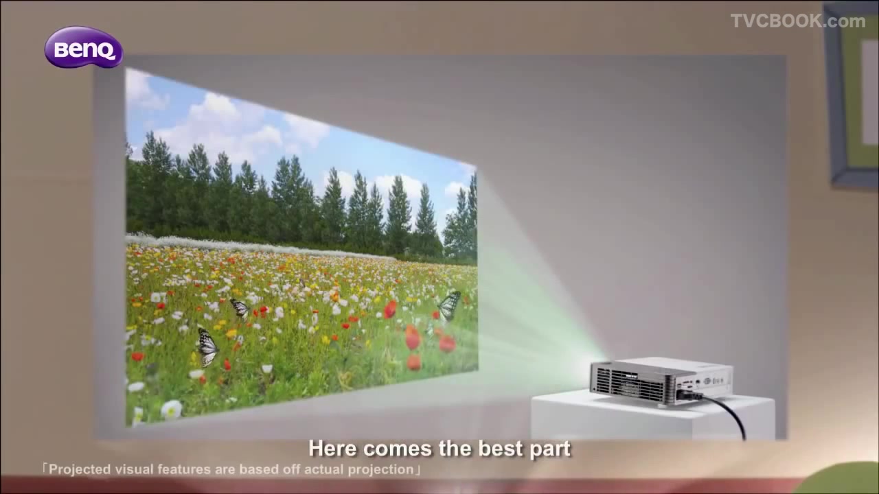 BenQ Portable Projector - Every Room is an Audiovisual Retreat