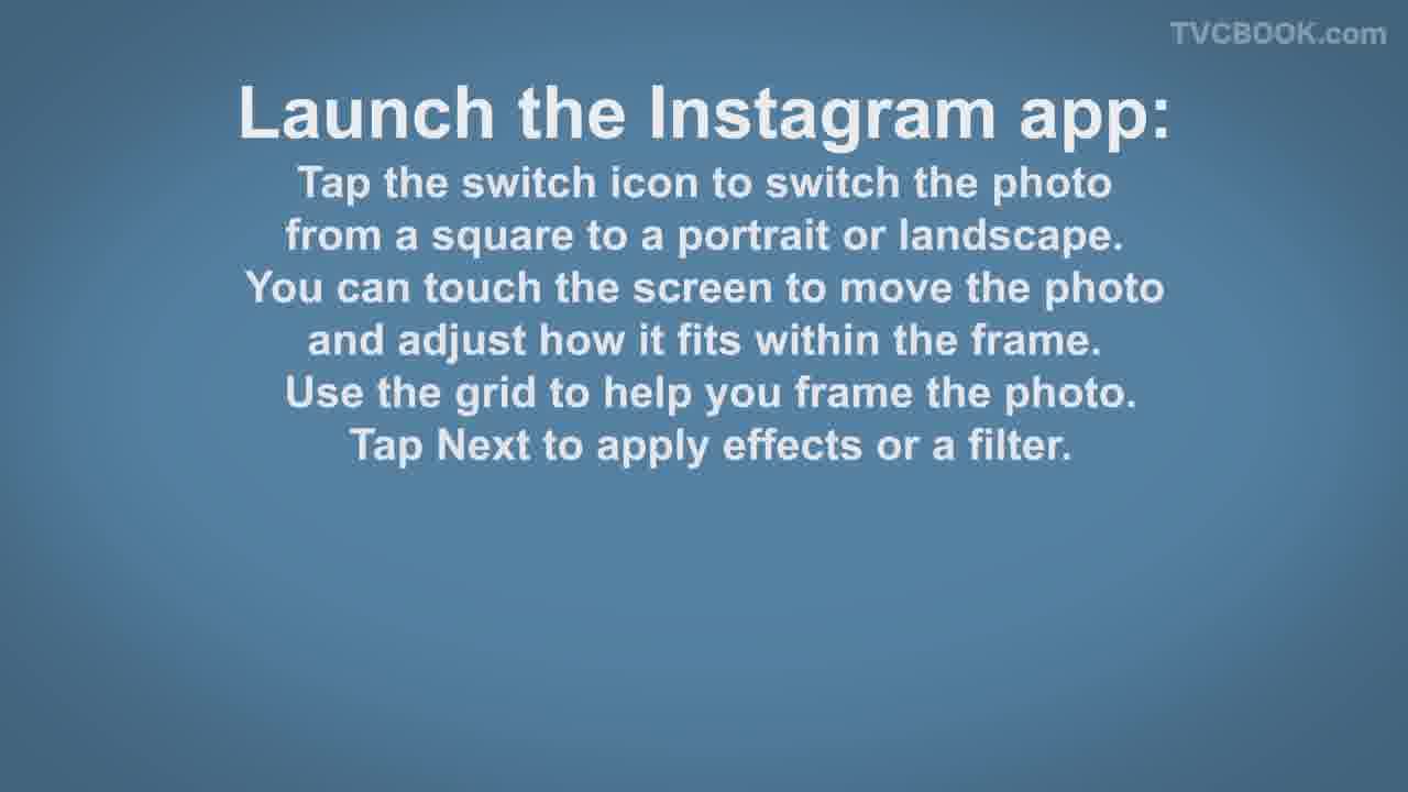 How To Upload A Photo or Portrait or Landscape on Instagram Instagram Tip #20