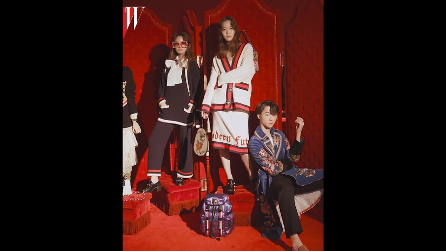 GUCCI - W MAGAZINE The dreamers