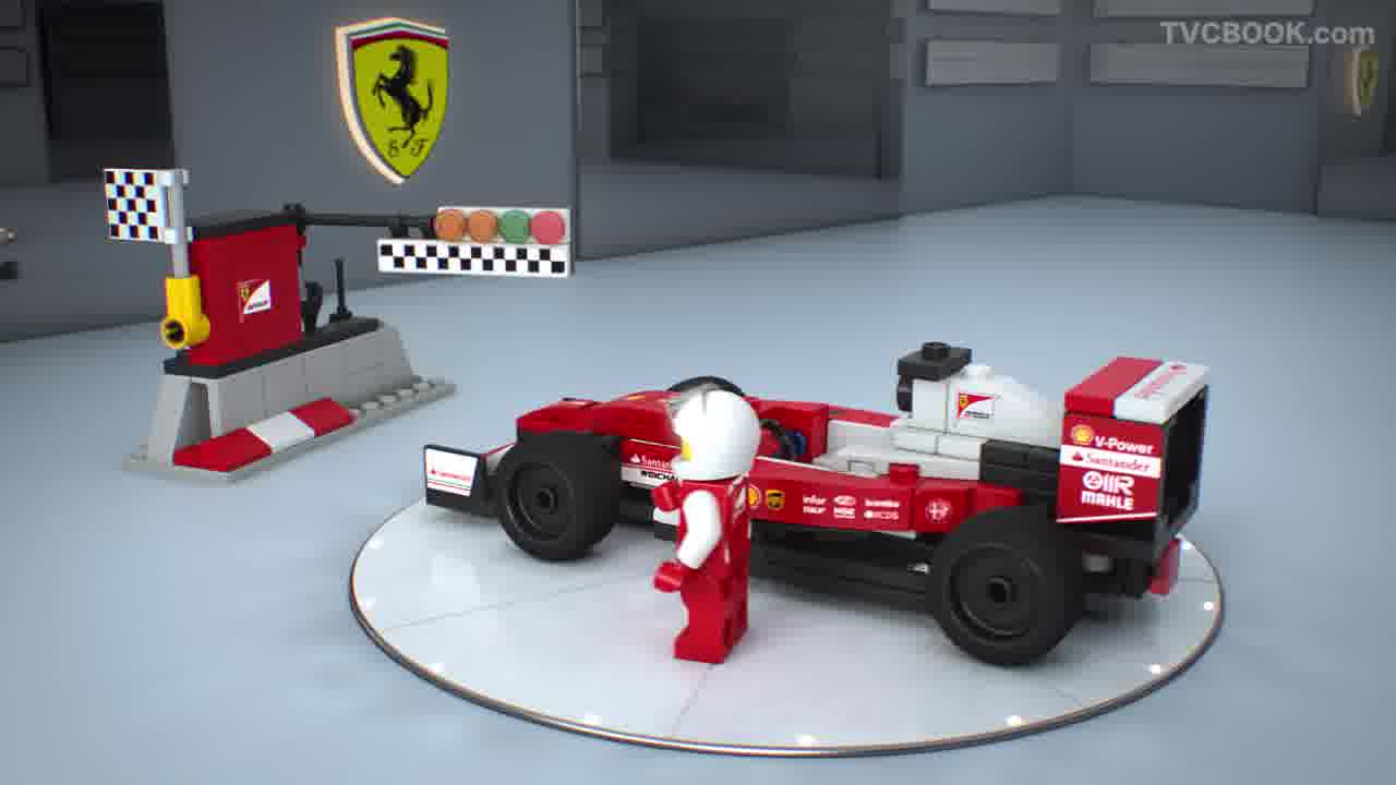 lego03 speed champions - 75879 scuderia ferrari sf16-h - 乐高