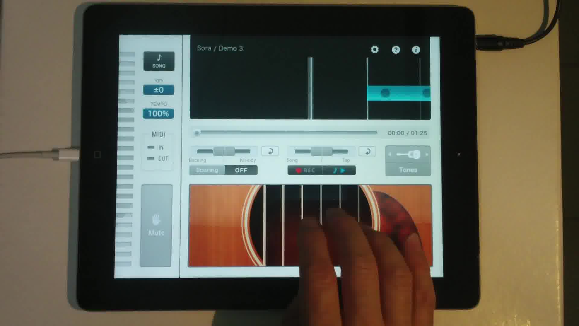 CASIO Guitar Pad Sounds