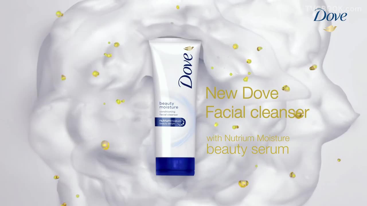 Dove facial cleansers with Nutrium Moisture beauty serum