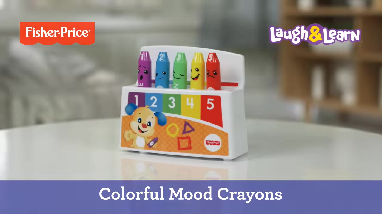 Fisher price laugh and best sale learn colorful mood crayons